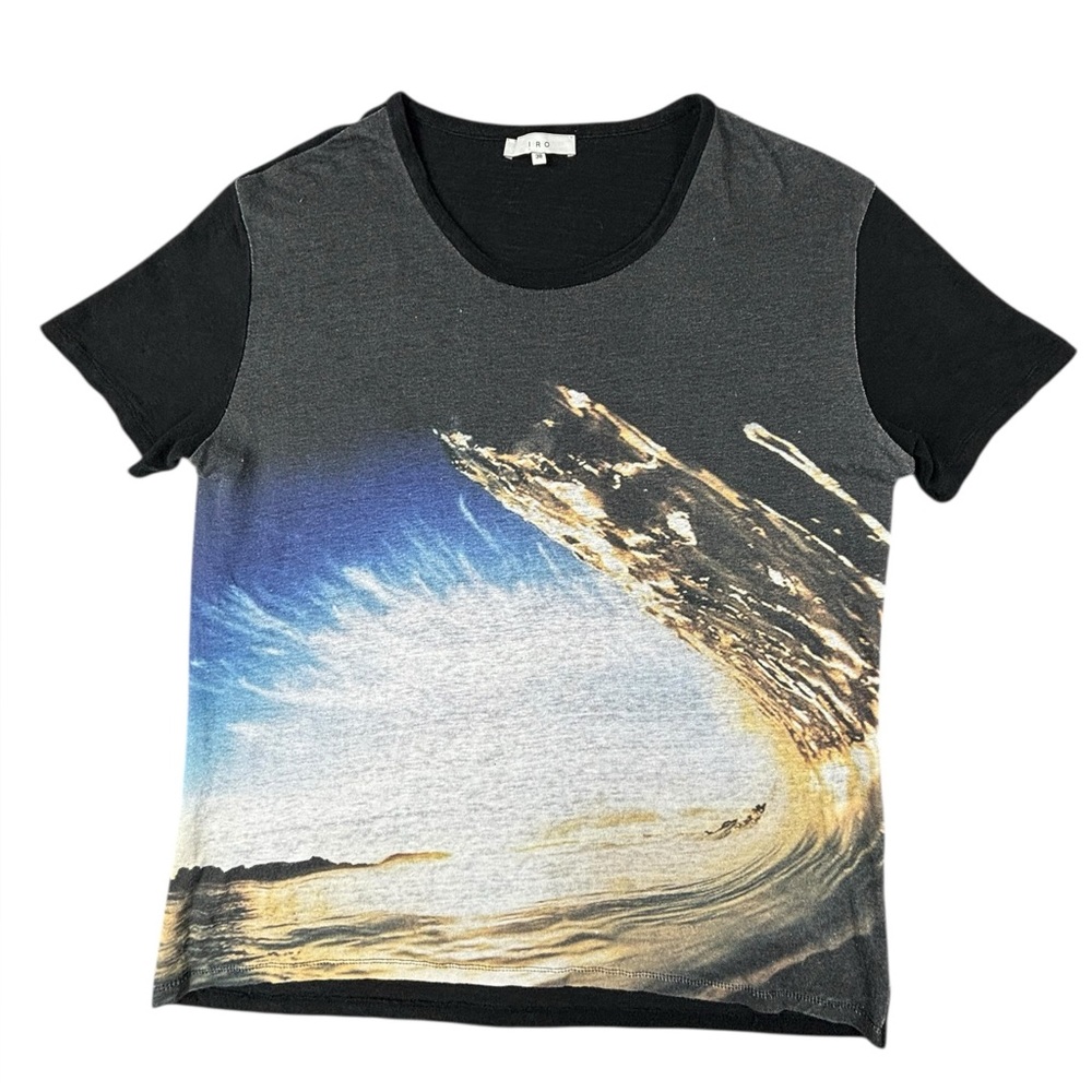 IRO | Wave Graphic Tshirt | Size EU 38  US 6‎ | Excellent condition